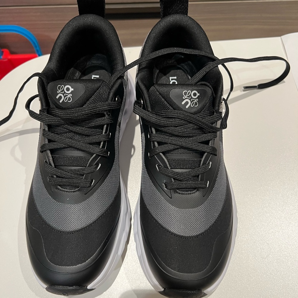 Women’s Black and Gray On Loewe  Sneakers